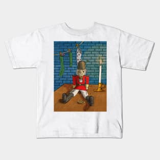 The Nutcracker Retro Christmas Kids T-Shirt